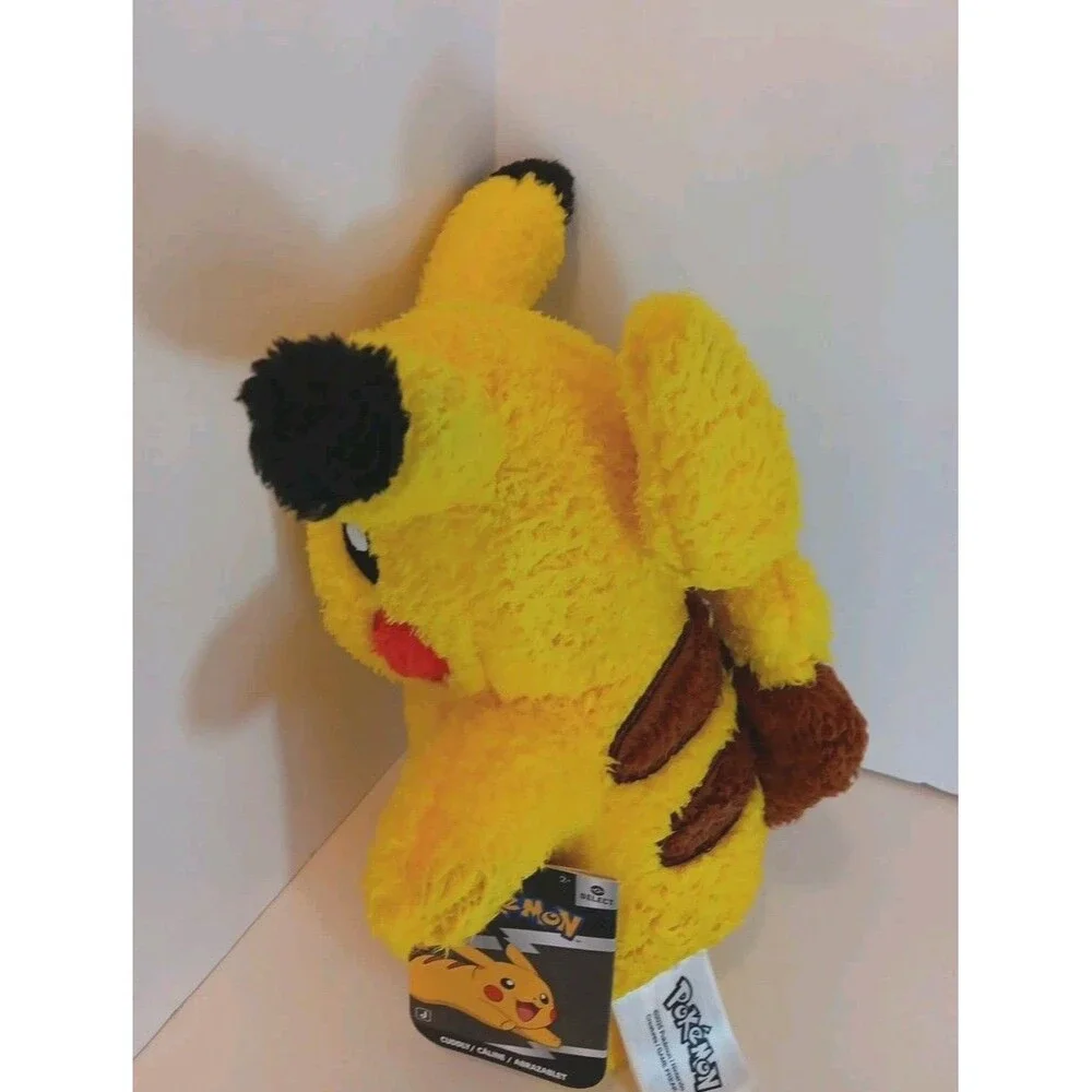 Pokemon PIKACHU Plush toy Warm and Healing Fluffy Plushy 10